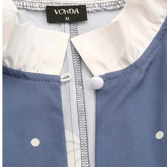 Elegant Short sleeve Maxi Dress By Vonda - Picture 5 of 6